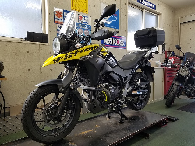 Vストローム250、点検整備！のお話。 - 日刊☆三代目