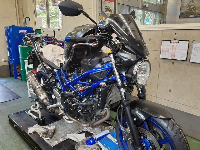 SV650、車検整備!②のお話。 - 日刊☆三代目日刊☆三代目 SV650、車検整備!②のお話。 - 日刊☆三代目日刊☆三代目